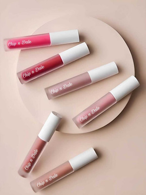 Chip n Dale Matte Long Lasting Lipsticks|12Hrs stay|Matte Texture waterproof Lipsticks(Red, Maroon, Pink, Peach, Meganta, Wine, Nude, 16 ml)