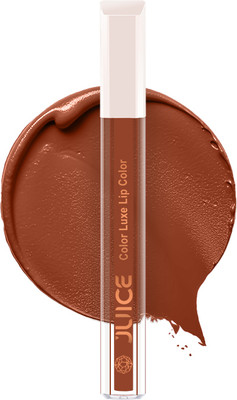 Juice Matte Color Luxe Vegan Lip Color With Goodness of Bio Retinol & SPF 15 UVA+UVB(Mocha Lust - M02, 2.5 ml)
