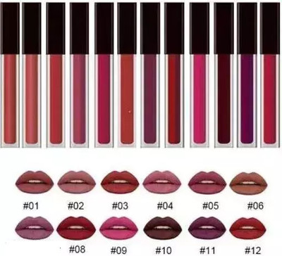 LARA KOSSLER COMBO OF LIPSTICK SET OF 12(Multicolor, 30 ml)