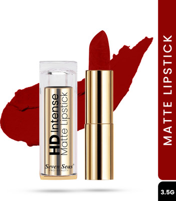 Seven Seas Matte Finish Long Lasting Rich Pigment Non-Drying HD Intense Matte Lipstick(Amaranth, 3.5 g)