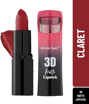 Seven Seas 3D Matte Lipstick Velvet Smooth Full Coverage(NightShadz, 5 g)