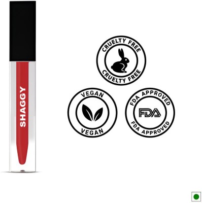 SHAGGY Cosmetics Matte Lip ink(RED, 10 ml)