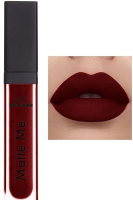 LARA KOSSLER Matte Me lipstick(Maroon, 30 ml)