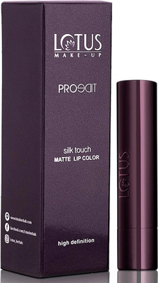 LOTUS MAKE - UP Proedit Silk Touch Matte Lip Color(Lilac Love, 4.2 g)