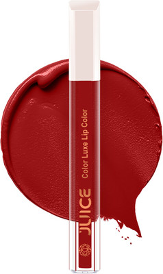 Juice Matte Color Luxe Vegan Lip Color With Goodness of Bio Retinol & SPF 15 UVA+UVB(Red Hotness - M09, 2.5 ml)
