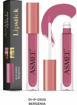 Asmee Non Transfer Waterproof Longlast Sensational Liquid Matte Lipstick(Bergenia, 4 ml)