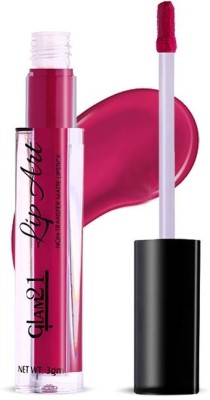 Glam21 Lip Art Liquid Lipstick Long Stay,Lightweight & Smudgeproof Velvety Matte Finish(Pink Flip, 3 g)