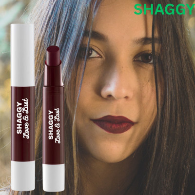 SHAGGY Non Transfer,Longlasting Matte Crayon MAROON Lipstick),234(maroon, 12 g)