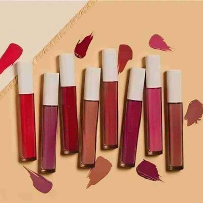 BeAssure DC Long Lasting Liquid Matte Lipstick Pack of 8(Multicolor, Multicolor, 14 ml)