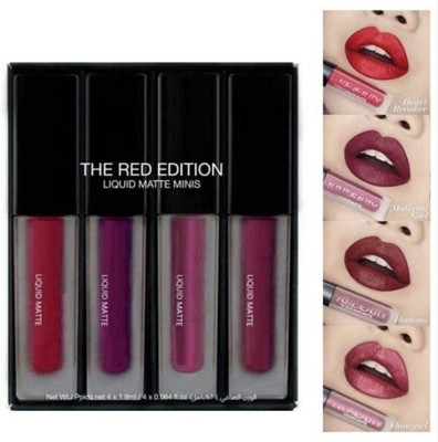 LARA KOSSLER Waterproof Long lasting Red Liquid Matte Lipsticks(Multicolor, 30 ml)
