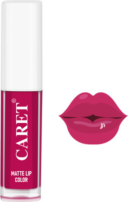 Caret Matte Liquid Lipstick For Non Transfer | Intense Matte Color | Made With love(Magenta, 2 ml)