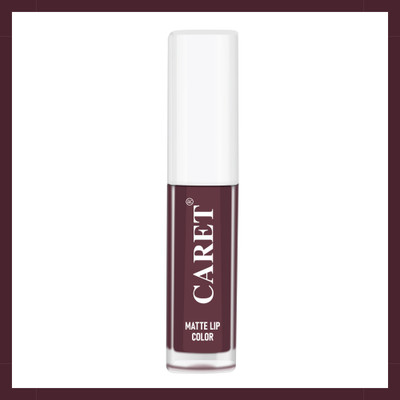 Caret Matte Liquid Lipstick For Last Stay | Rich Pigment Color | Paraben Free(Maroon, 2 ml)