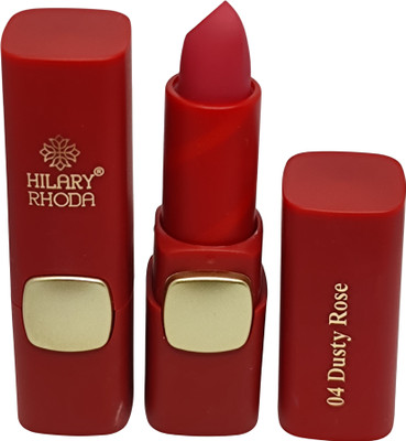 Hilary Rhoda Matte Lipstick - Long-Lasting, Smudge-Proof & Hydrating Formula(Soft Red, 1 ml)
