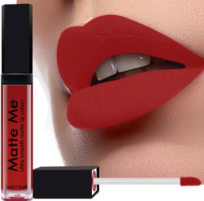 LARA KOSSLER Matte Me Liquid Lipstick-Red Highly pigmented(LK RED EDITION, 15 ml)
