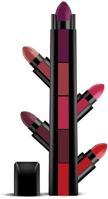 LARA KOSSLER THE RED EDITION 5 IN 1 LIPSTIC(Multicolor, 30 ml)