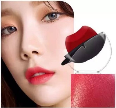 SHAGGY MATTE APPLE SHAPE MATTE HOT RED LIPSTICK(MAROON, 10 g)