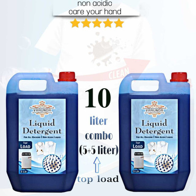 varunda classic liquid detergent Multi-Fragrance Liquid Detergent(2 x 5000 ml)