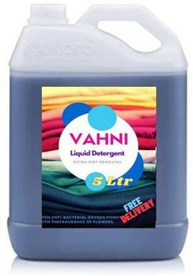 Vahni Liquid Top/Front Load 5000ml Liquid Detergent (5 L) Floral Liquid Detergent(5 L)