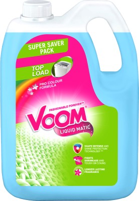 Voom Matic Top Load Floral Liquid Detergent Fresh Liquid Detergent(5 L)