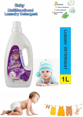 DOCTORGENTLE Baby Laundry Detergent Fresh Spring 1000ml Blossom Liquid Detergent(1 L)