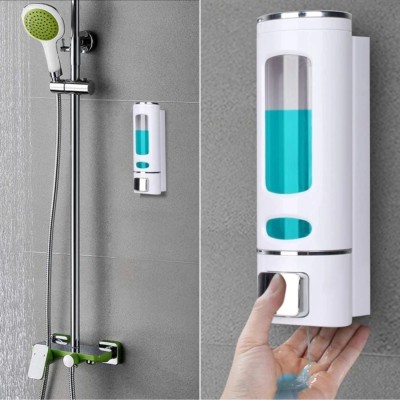 Citipro Manual Touch Soap Dispenser Ideal for Washrooms, Homes, Schools 0.4 L Liquid, Shampoo, Gel, Foam, Lotion, Sanitizer Stand, Conditioner, Soap Dispenser(White)