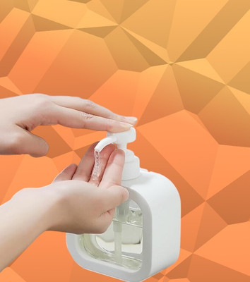 MAKD SOAP DISPENSER Plastic Bathroom Set(Pack of 1)