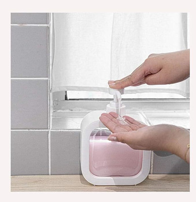 MAKD SOAP DISPENSER Plastic Bathroom Set(Pack of 1)