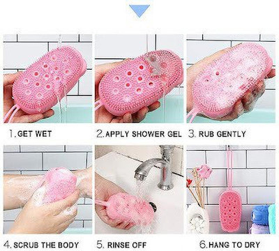 Gripgo Loofah(Multicolor)