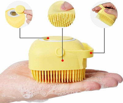 ks trade New Silicone Bath Brush with in-built Liquid DispenserRBrushx1.201