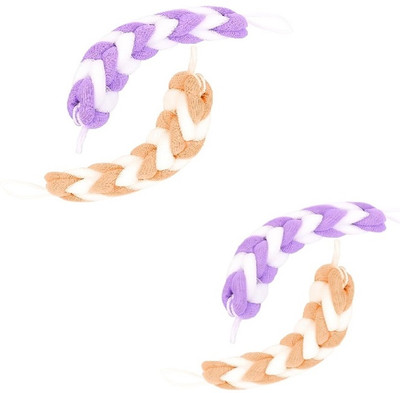 CLEANSKY Loofah(Pack of 4, Multicolor)