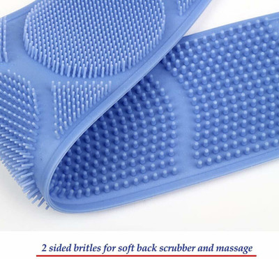SJK Silicone Body Scrubbers Brush for Use in Shower, Silicone Massage