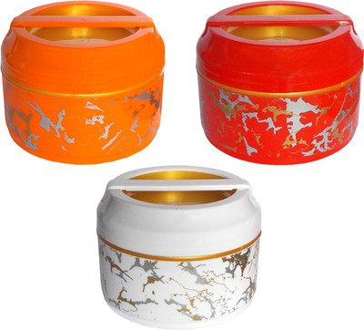 Kotak Sales Salsa Insulated Leak Proof Lunch Box Pack of 3 & 1 Containers Lunch Box(200 ml)