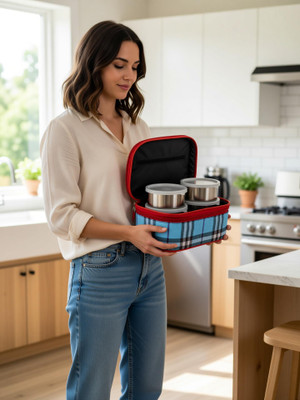 The Marka Premuim Lunch Box 3 Containers Lunch Box(1000 ml)