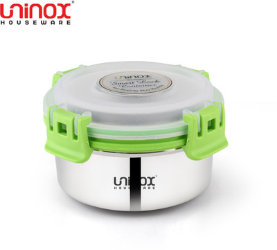 UNINOX Stainless steel lock n lock green color containers 425ml Set of 1 Containers Lunch Box(425 ml)