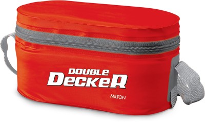 MILTON Xclusive Double Decker 3 Containers Lunch Box(600 ml)
