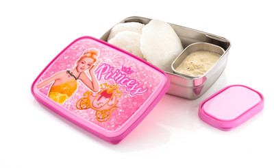 Mypro - Crispy Steel Lunchbox - With 1 Large & 1 Small Container - Leakproof 2 Containers Lunch Box(820 ml, Thermoware)