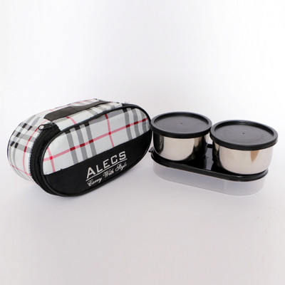 Office Executive 3 Container Lunchbox 1100 Ml/ White 3 Containers Lunch Box(1100 ml)
