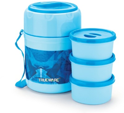 Trueware Foody 3 Thermoware lunch box 3 Containers Lunch Box(300 ml, Thermoware)