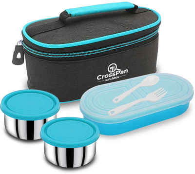 Double Decker Lunch Box 3 Containers Lunch Box(1000 ml)