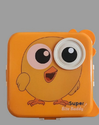 Masox Store Office Cute Food Box Separate Sections For Travel 3 Containers Lunch Box(1120 ml)