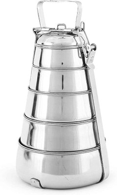 Pyramid Shaped Lunch/Tiffin Box | Office/ School 5 Containers Lunch Box(1200 ml)