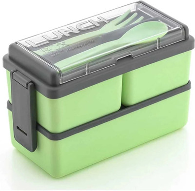 Primium Qulity 3 Compartment Office,School And Collage Lunch Box 3 Containers Lunch Box(1500 ml)