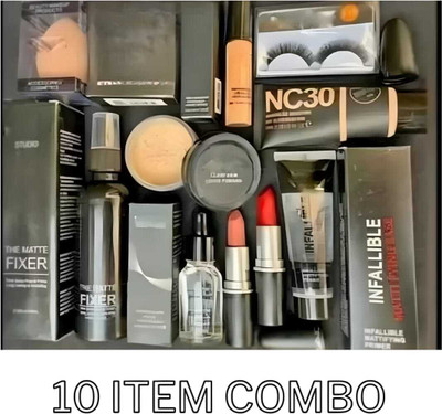 swenky Best face makeup combo pack of 10 pcs