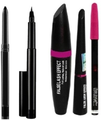 RVLIPS 3 IN 1 PACK 36H GUARANTEE BLACK EYELINER AND WATERPROOF EYEBROW PENCIL(5 Items in the set)