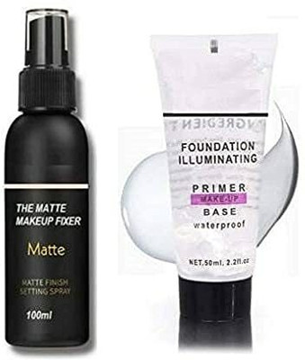 New.You The Makeup Fixer Spray and Primer - 150 ml Primer  - 150 ml(Transparent)