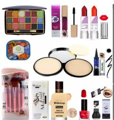 lately ALL IN ONE MAKEUP KIT WITH MAKEUP BRUSH(Pack of 11)