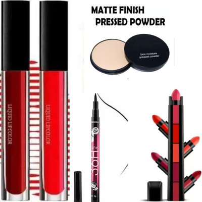 swenky Best red mhrun lipstick compct eyeliner 5 in one lipstick