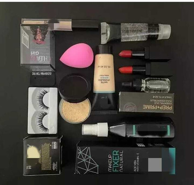 cismoline Makeup combo with 10 professional face beauty products(Pack of 10)