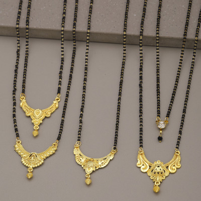 wuzong gold mangalsutra Alloy Mangalsutra