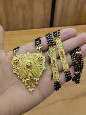 SUGHOSH Diva Brass Mangalsutra